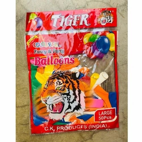Tiger Large Ballon (1 Packet 50pcs)
