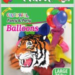 Tiger Balloons large 25pcs multicolour