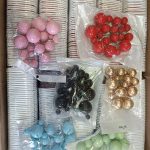 faux shiny balls ( smooth ) 1 pack