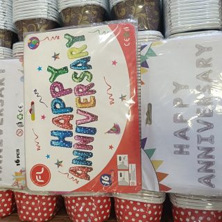 Happy Anniversary Foil