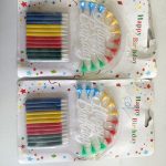 Birthday Header Candles