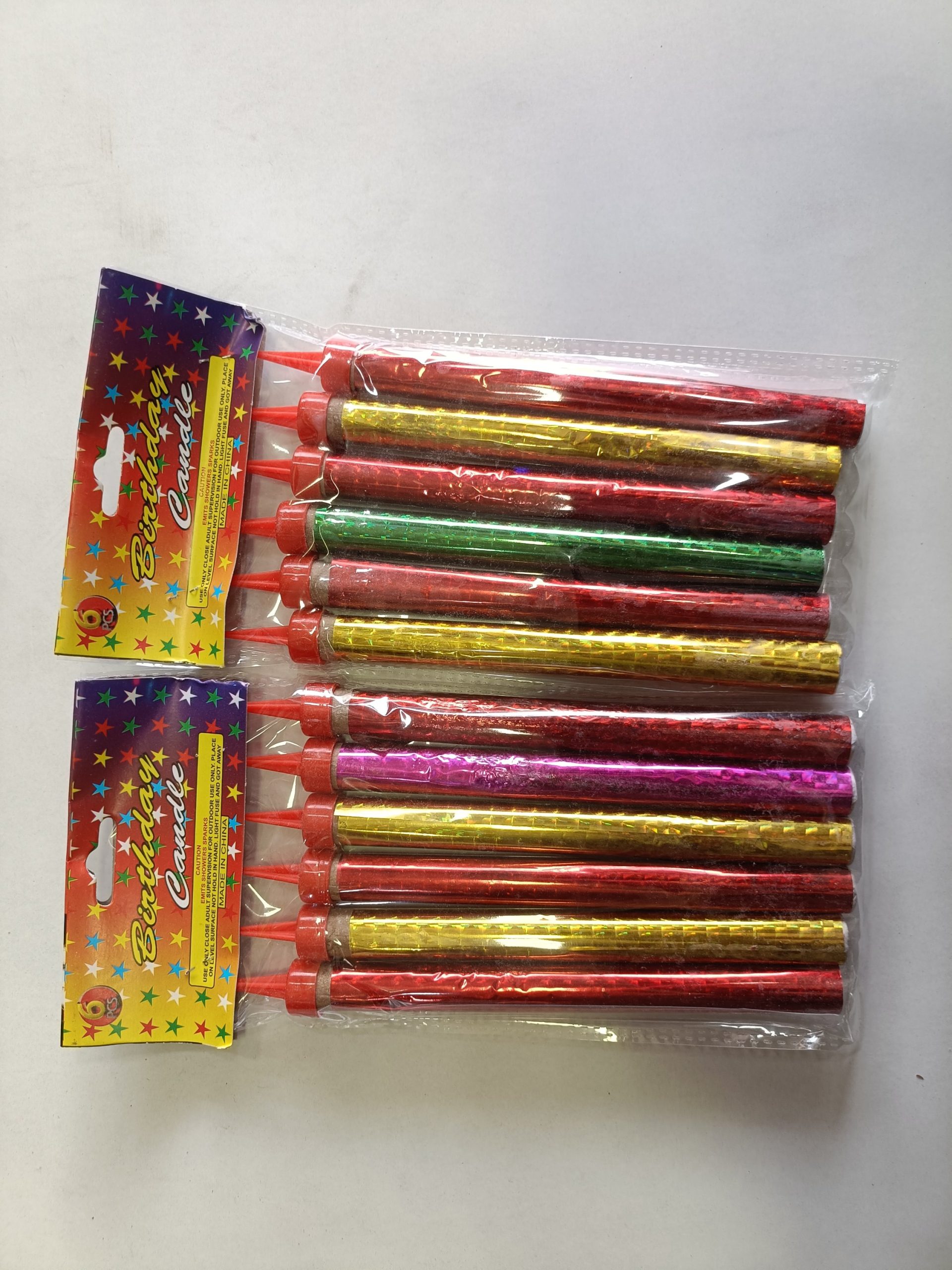 Sparkle Candles 15cm