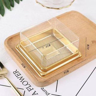 Brownie glass container