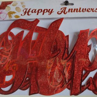 Happy Anniversary Cursive