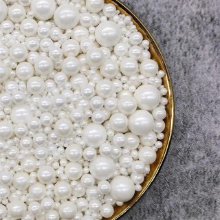 White Pearl Sprinkles 1kg pack